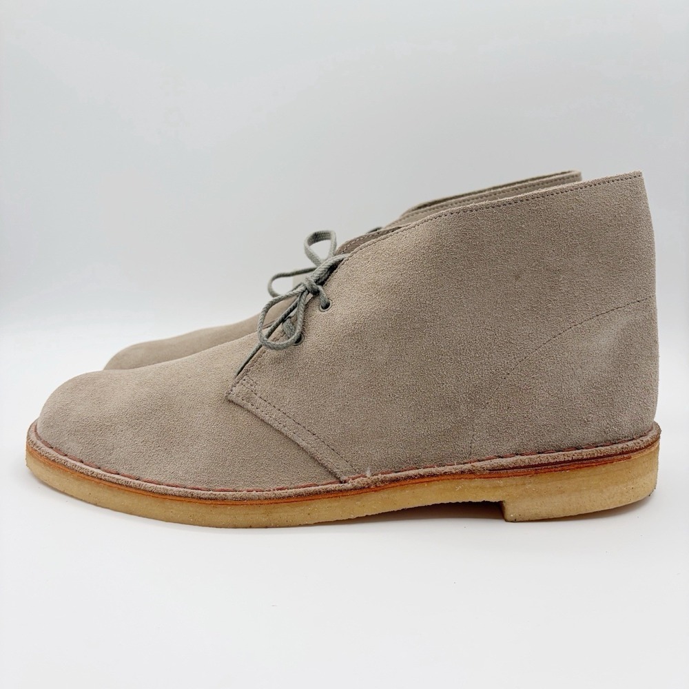 Clarks Originals Desert Boot Made in England Sand Suede Size 10 M Deadstock New